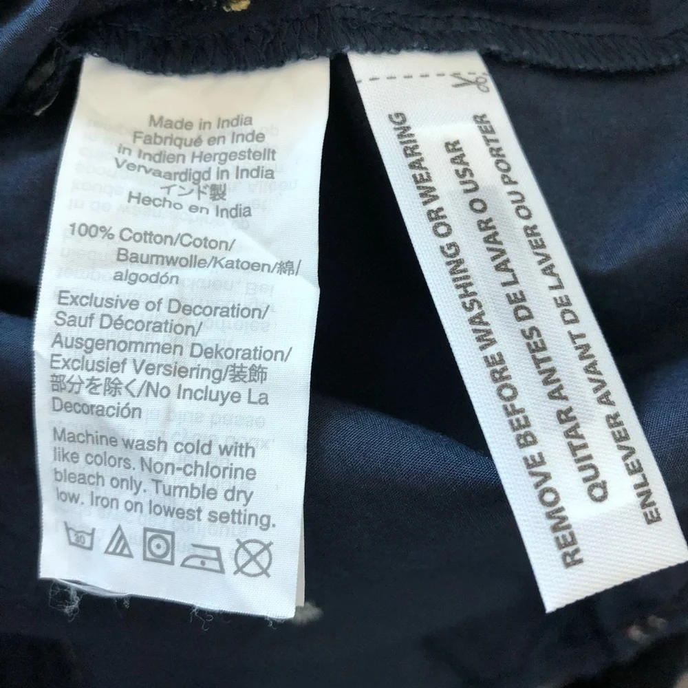 J.Crew Dog Emborided Slim Shirt